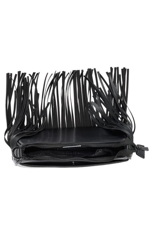 Steve Madden Bcecile Fringe Shoulder Bag In Black