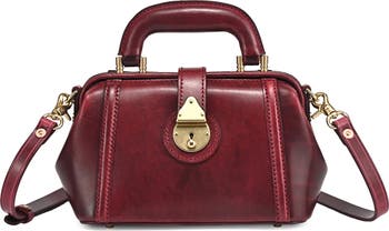 OLD TREND Azalea Genuine Leather Mini Doctor Satchel | Nordstrom
