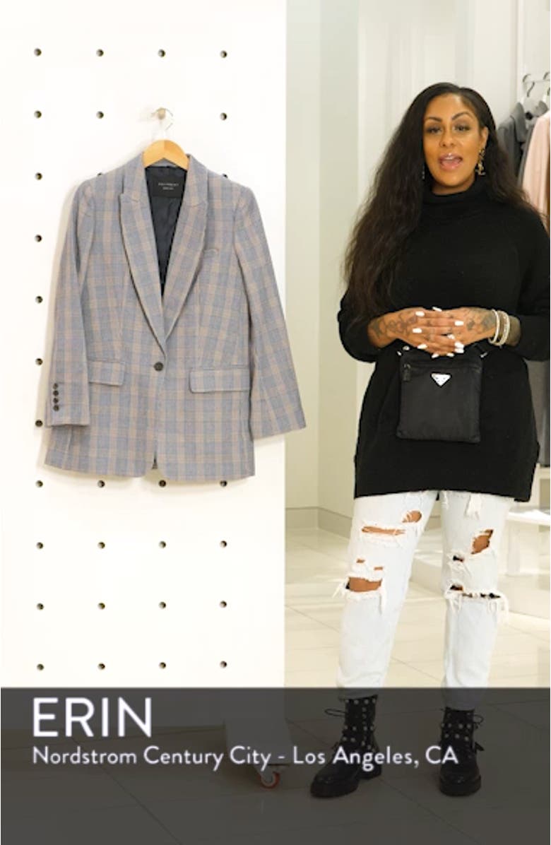 Jeanne Check Blazer, sales video thumbnail