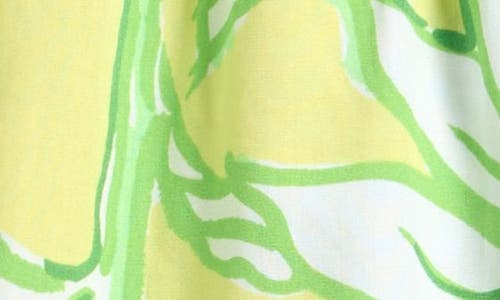Lilly Pulitzer ® Charlize Floral Tiered Cotton Dress & Bloomers Set In Green