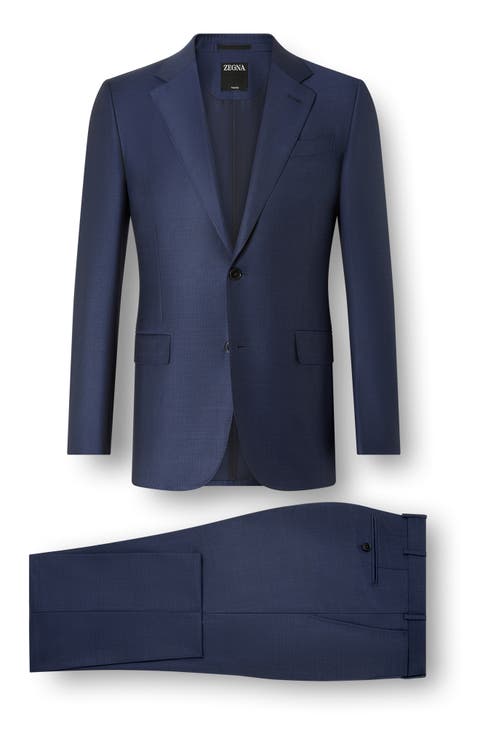 Prince of Wales Plaid Sartorial Wool Suit