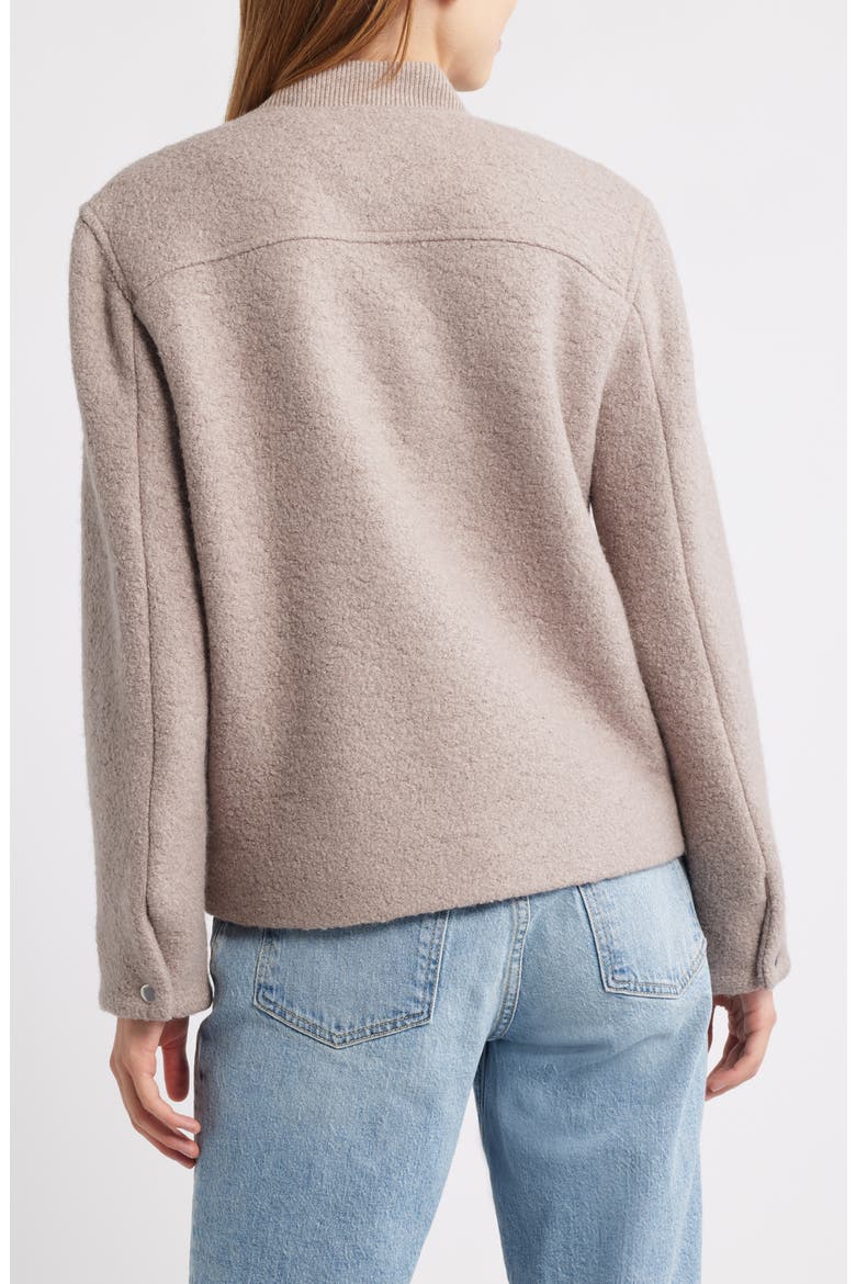 Kinsley Wool Blend Bouclé Jacket, Alternate, color, MINK