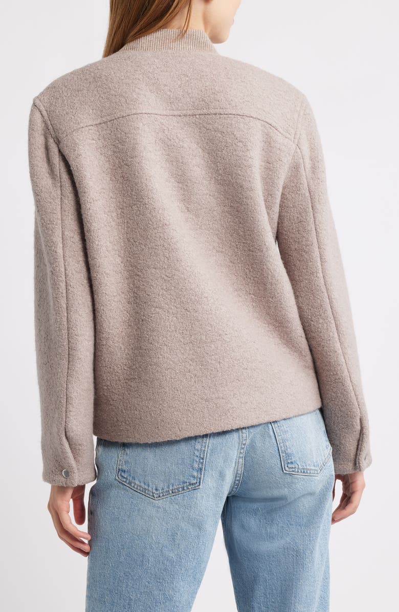 Rails Kinsley Wool Blend Bouclé Jacket, Alternate, color, Mink