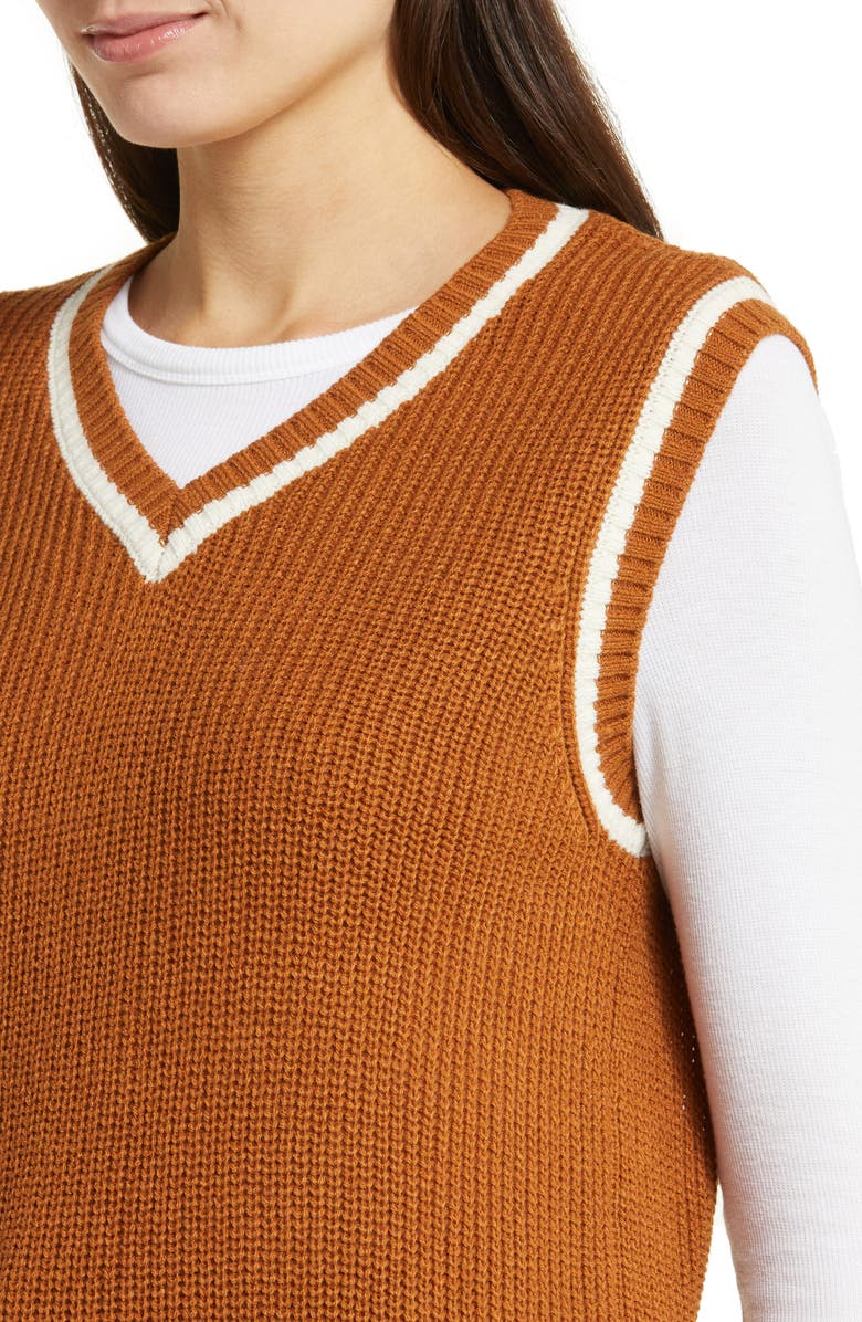 Brixton Melody Sweater Vest, Alternate, color,
