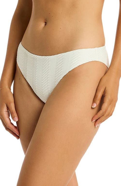 Sea Level Caracus Bikini Bottoms In Coconut