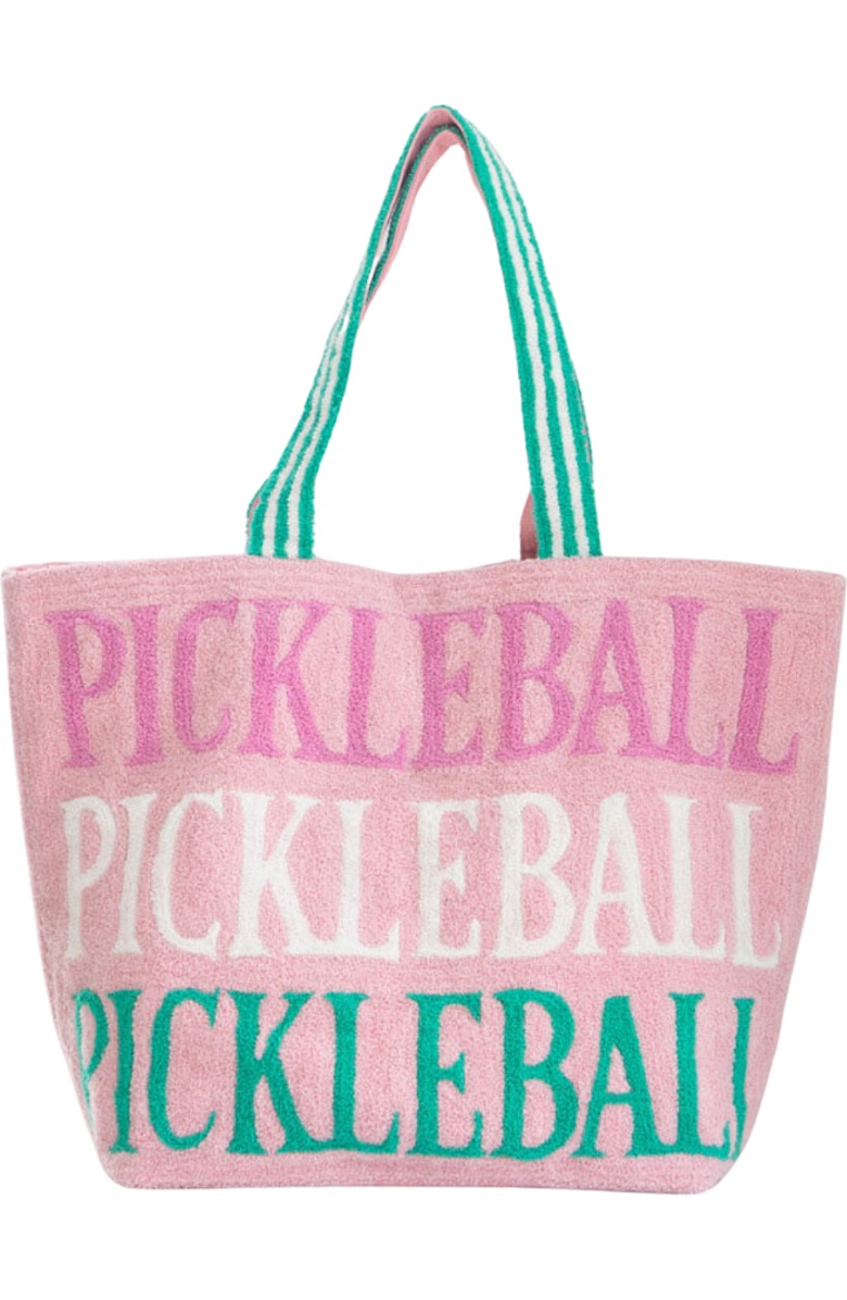 Jollity & Co Pickleball Social Club Tote and Paddle Bags, Main, color, Large Pickleball Bag