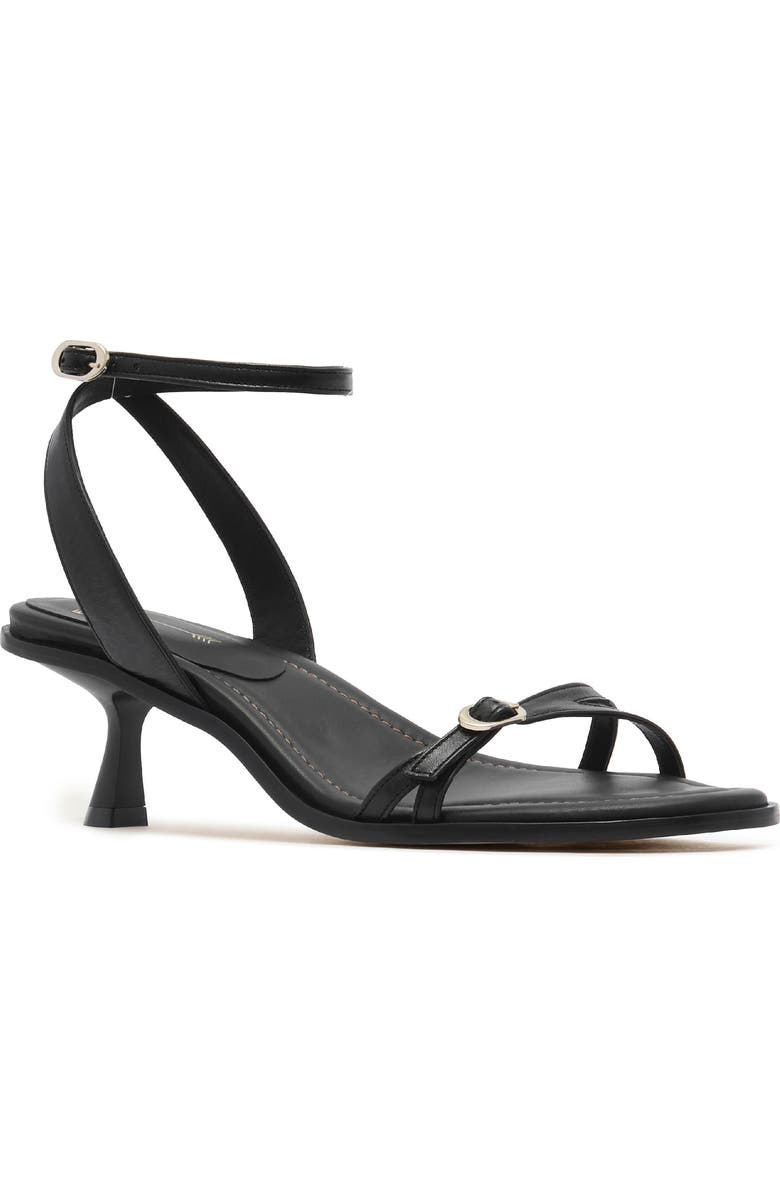 FRANKIE4 Jolie Slide Ankle Strap Sandal, Main, color, Black