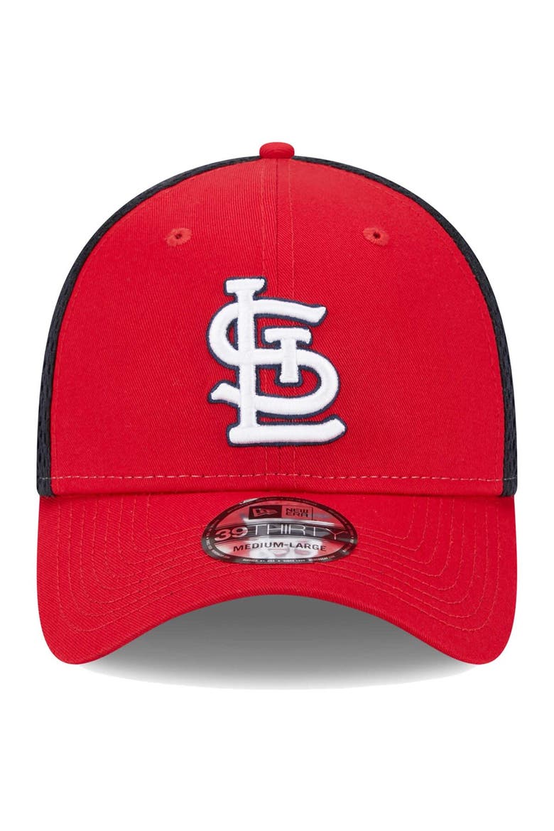 Men's New Era Red St. Louis Cardinals Team Neo 39THIRTY Flex Hat, Alternate, color, Red