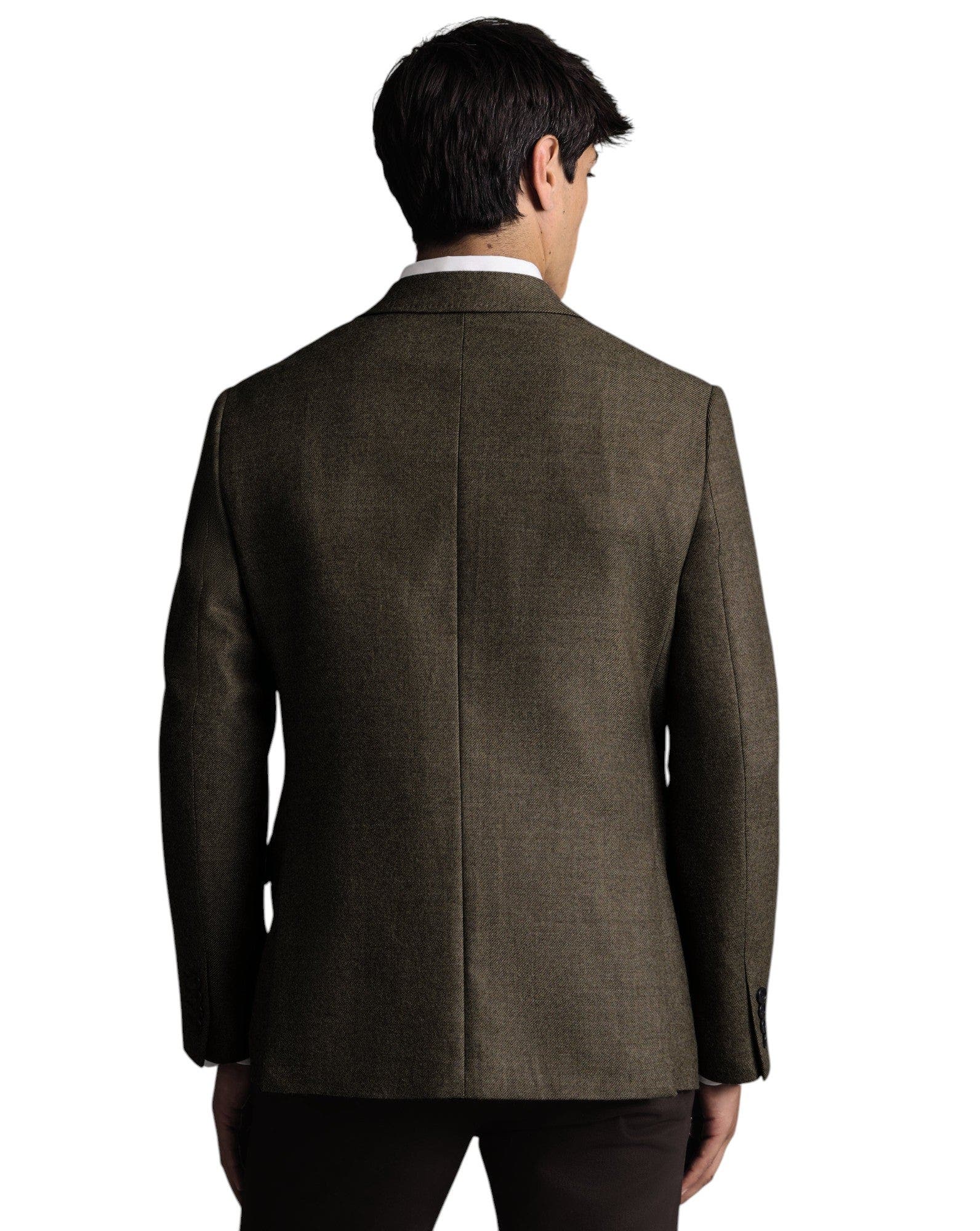 Wool Texture Slim Fit Jacket - image 2