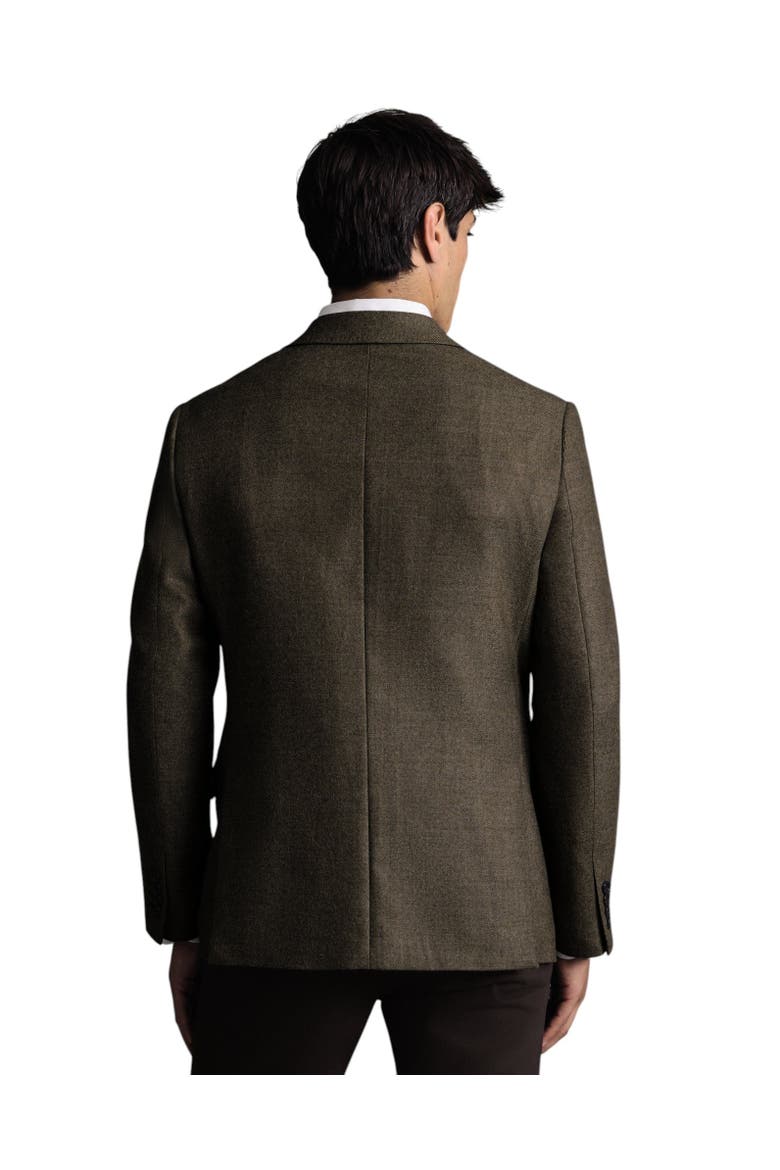 Wool Texture Slim Fit Jacket, Alternate, color, Stone