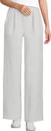Lands' End Knit High Rise Pleated Wide Leg Pants