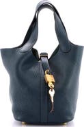 Pre-Owned Hermes Picotin Lock Bag Clemence PM