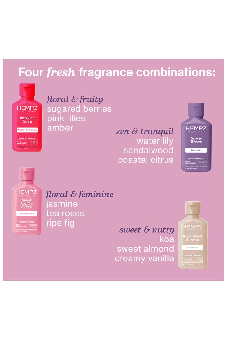 Holiday Hydration Beauty Actives 4-Piece Set, Alternate, color, NO COLOR