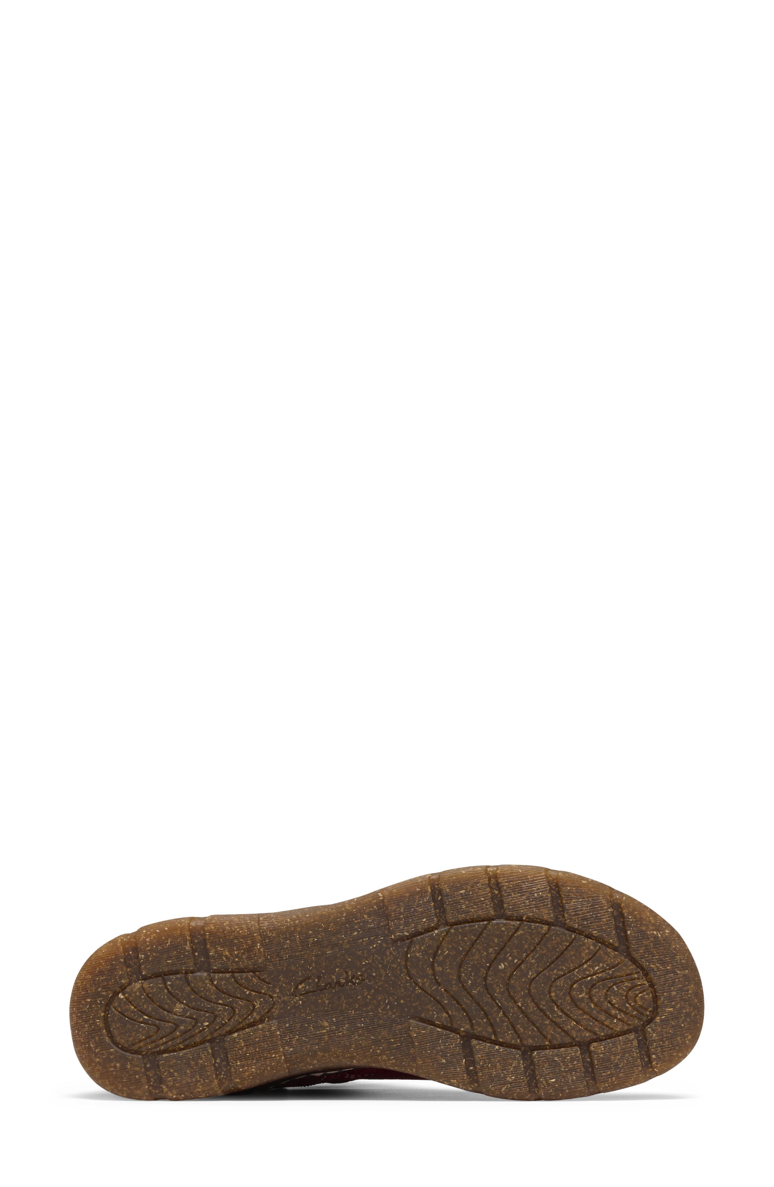 Orlene Roam Leather Bootie, Alternate, color, DARK RED