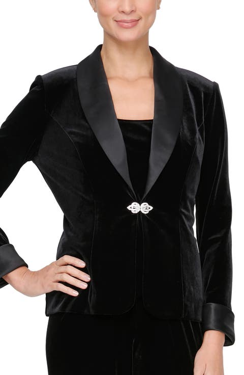 Velvet & Satin Twinset