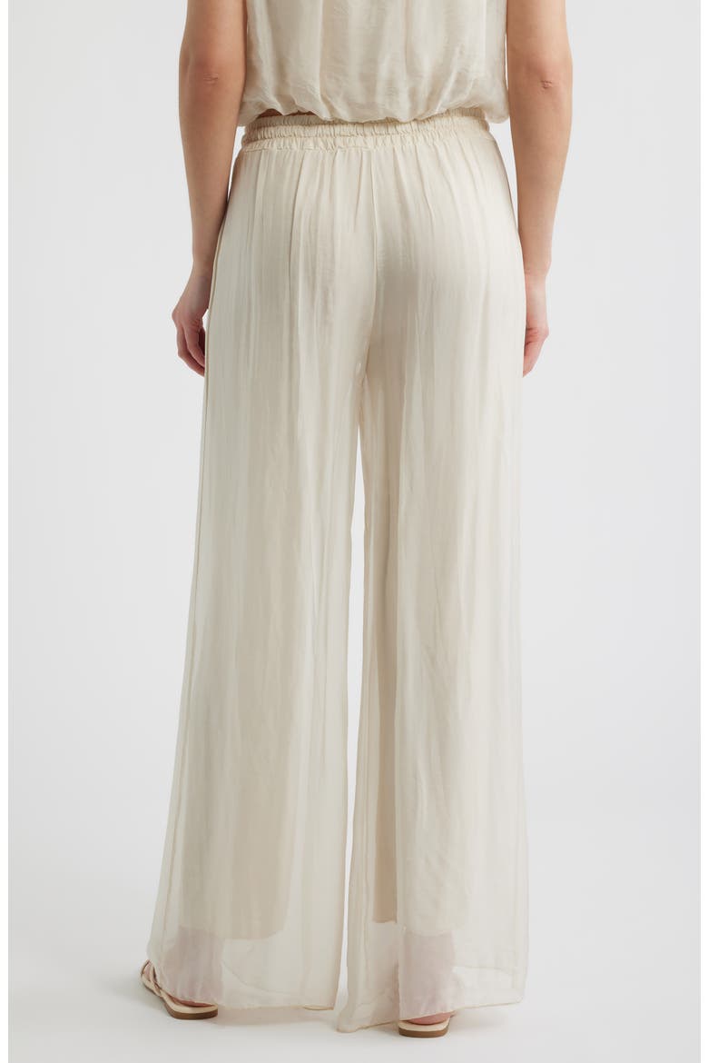 Strada Wide Leg Drawstring Pants, Alternate, color, ECRU