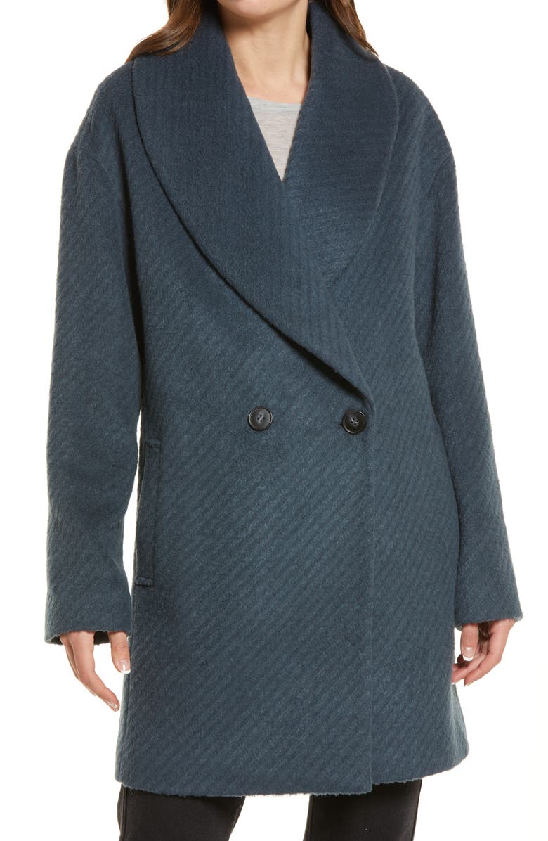 Avec Les Filles Shawl Collar Coat, Alternate, color,
