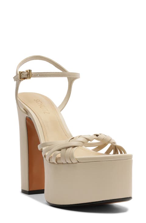 Tara Platform Ankle Strap Sandal (Women)
