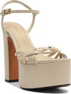 Schutz Tara Platform Ankle Strap Sandal