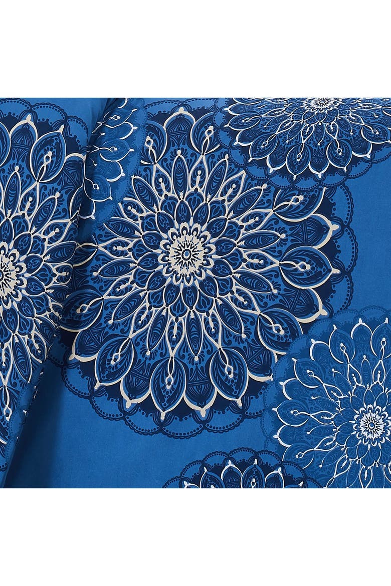 Midnight Floral Duvet Cover Set, Alternate, color, MIDNIGHT FLORAL BLUE