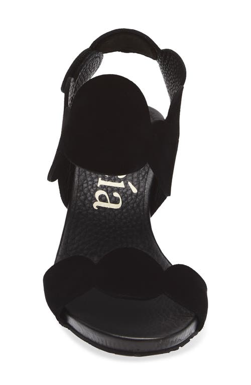Pedro Garcia Winslet Slingback Sandal In Black