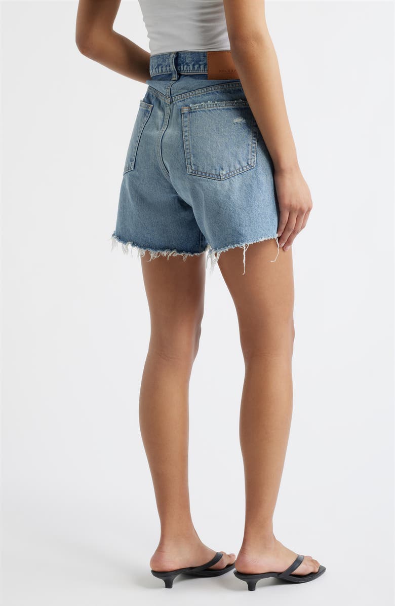 MOUSSY VINTAGE Graterford Long Denim Shorts, Alternate, color, Blue