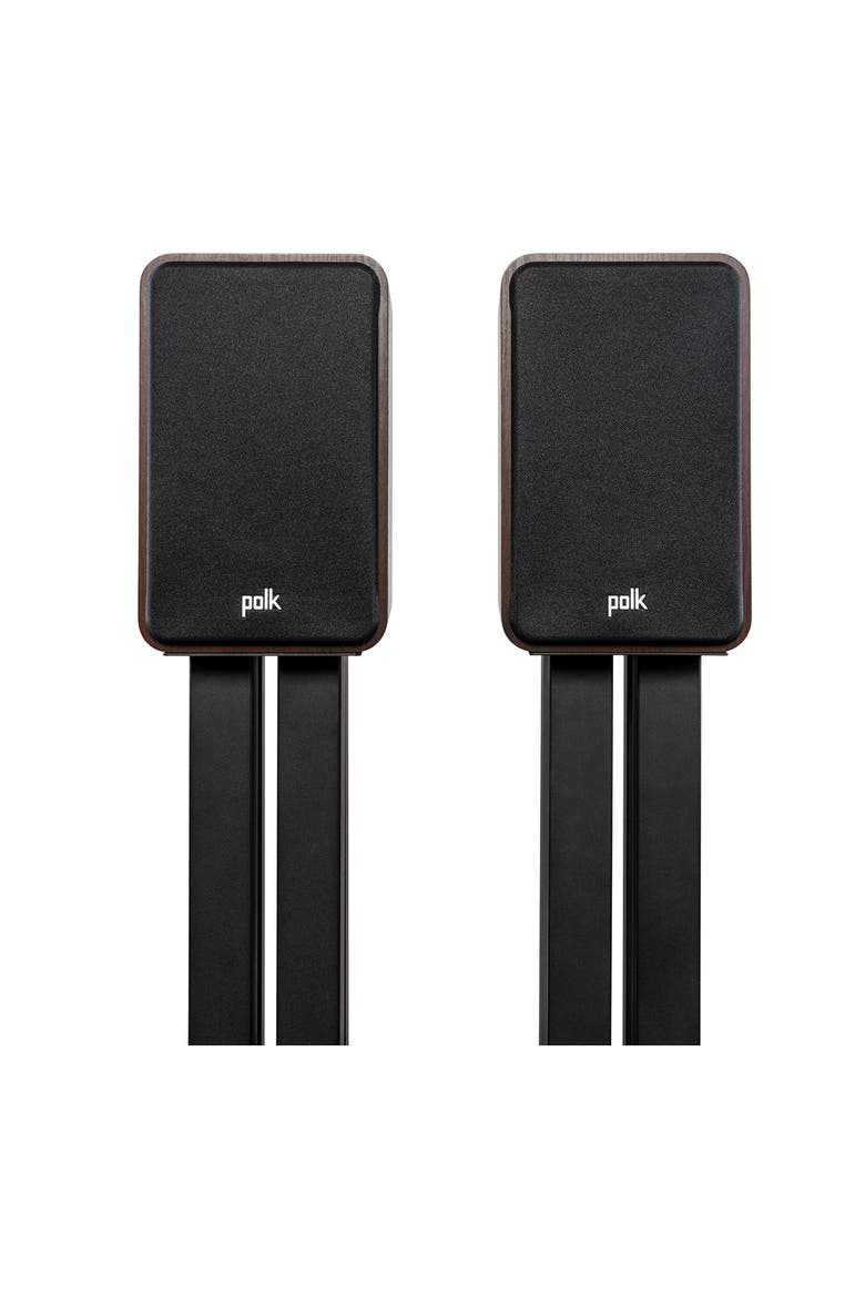 Signature Elite ES15 Compact Bookshelf Speakers - Pair, Alternate, color, Walnut