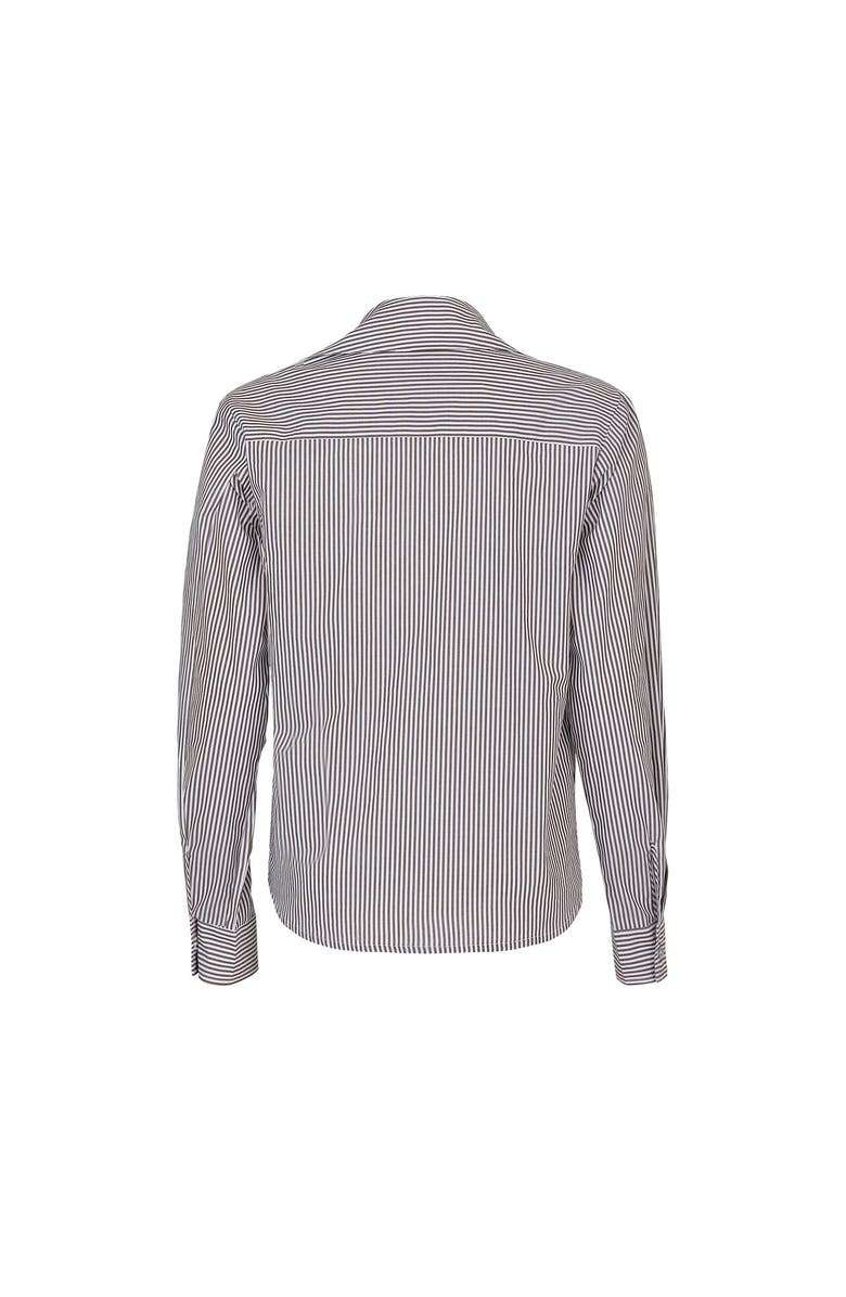 NO PISE LA GRAMA Daniela Shirt, Alternate, color, Black Stripes