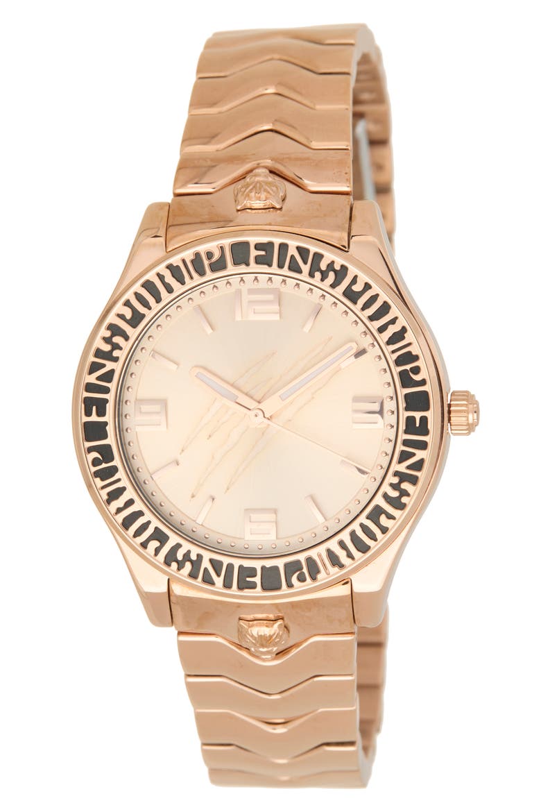 Eclipse Bracelet Watch, Main, color, ROSE GOLD