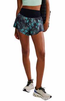 Free People FP Movement Carpe Diem Stripe Shorts