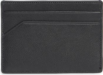 Pebble Leather Card Case