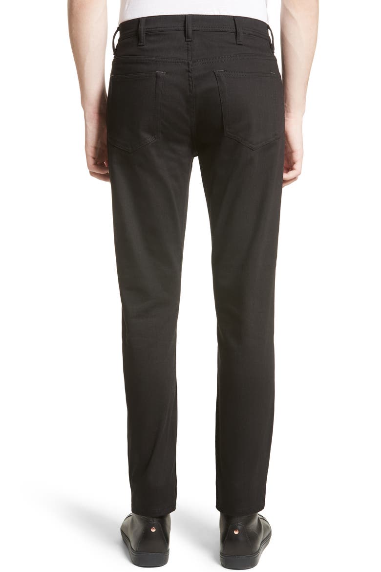 River Slim Taper Jeans, Alternate, color, BLACK