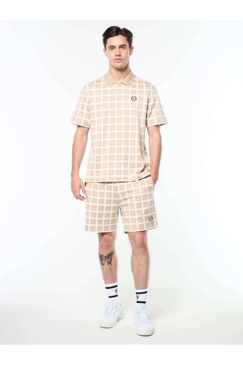 Damarindo Check Polo, Alternate, color, HUMUS