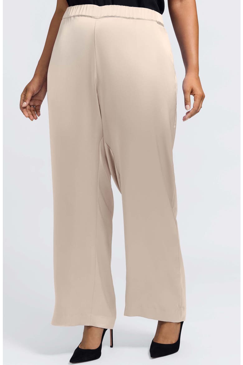 Hostess Pull-ON Pants, Main, color, CHAMPAGNE