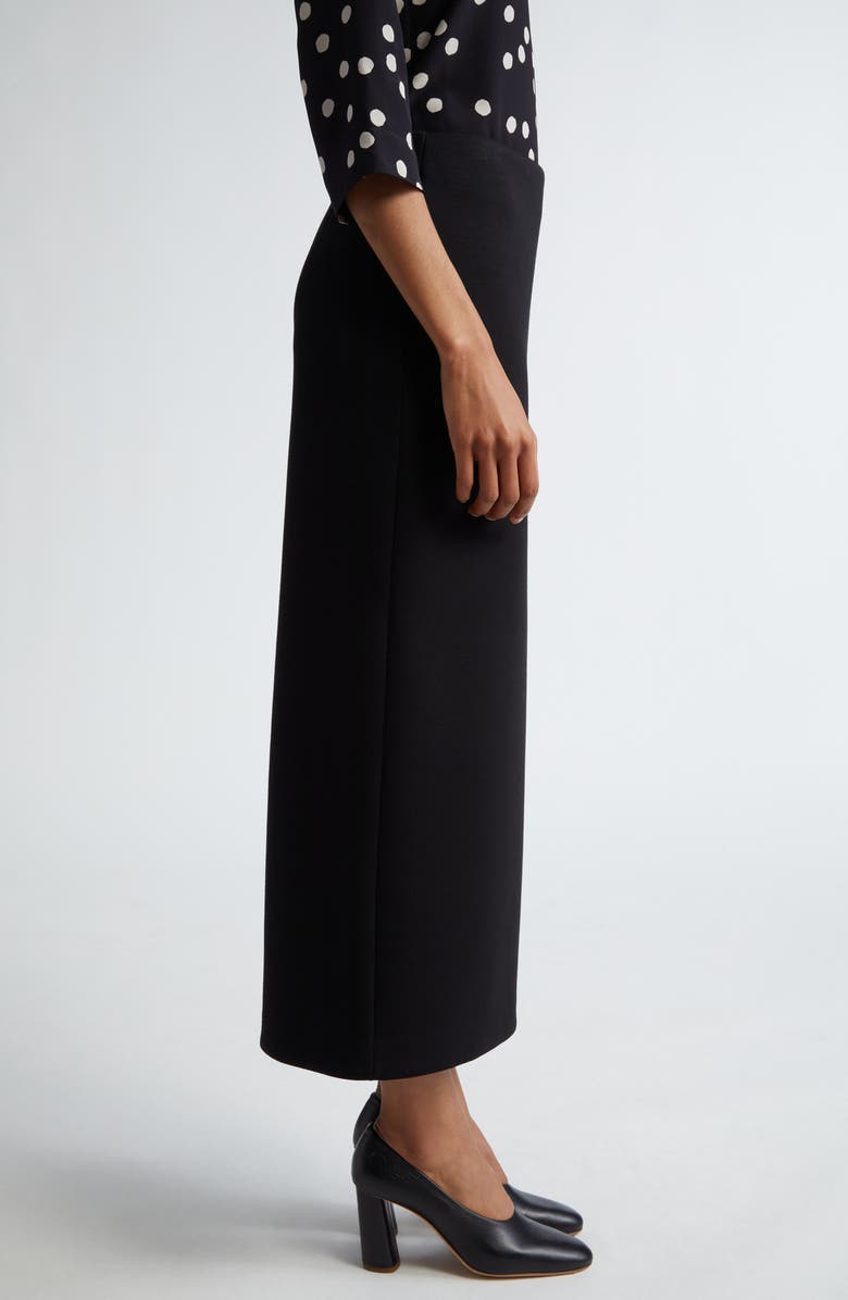 Max Mara Flou Stretch Jersey Skirt, Alternate, color, 