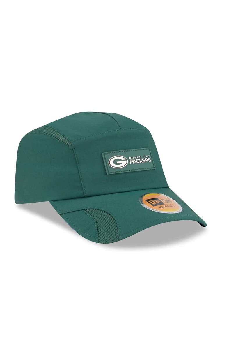 New Era Men's New Era Green Green Bay Packers 2025 Sideline Runner Adjustable Hat, Alternate, color, Green