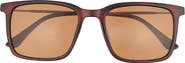 Cole Haan 55mm Rectangular Sunglasses