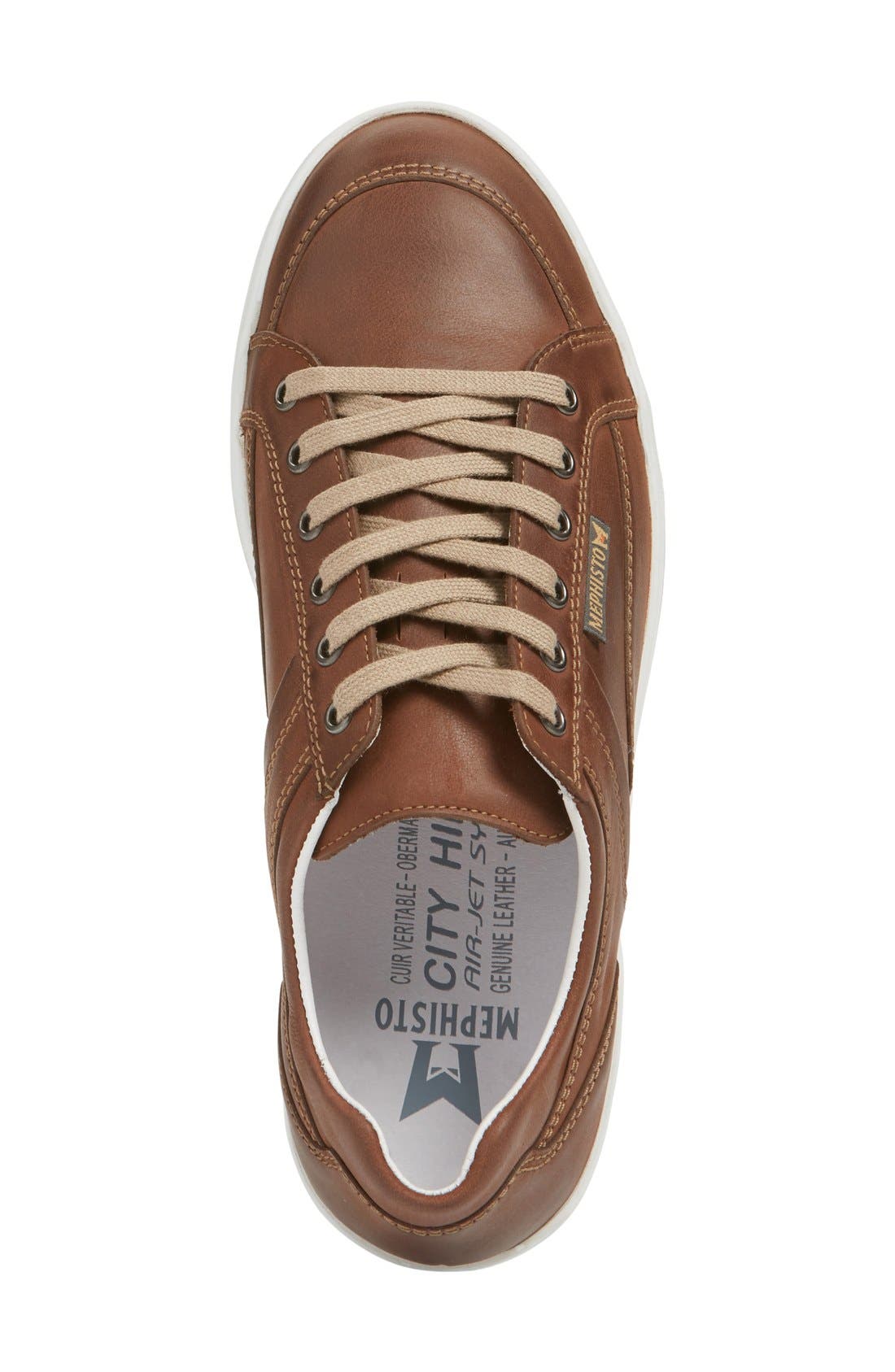Mephisto 'Rodrigo' Sneaker, Alternate, color, Chestnut Grizzly Leather