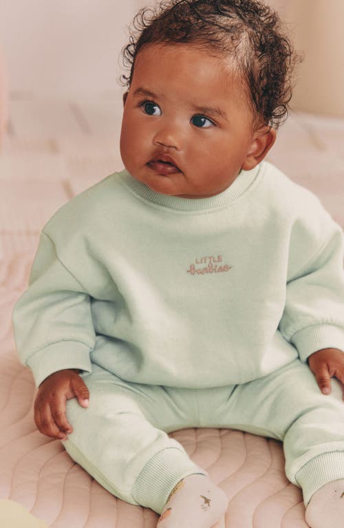 Next Little Bambino Sweatshirt & Joggers Set In Green
