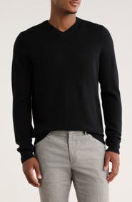 Nordstrom V-Neck Cashmere Sweater