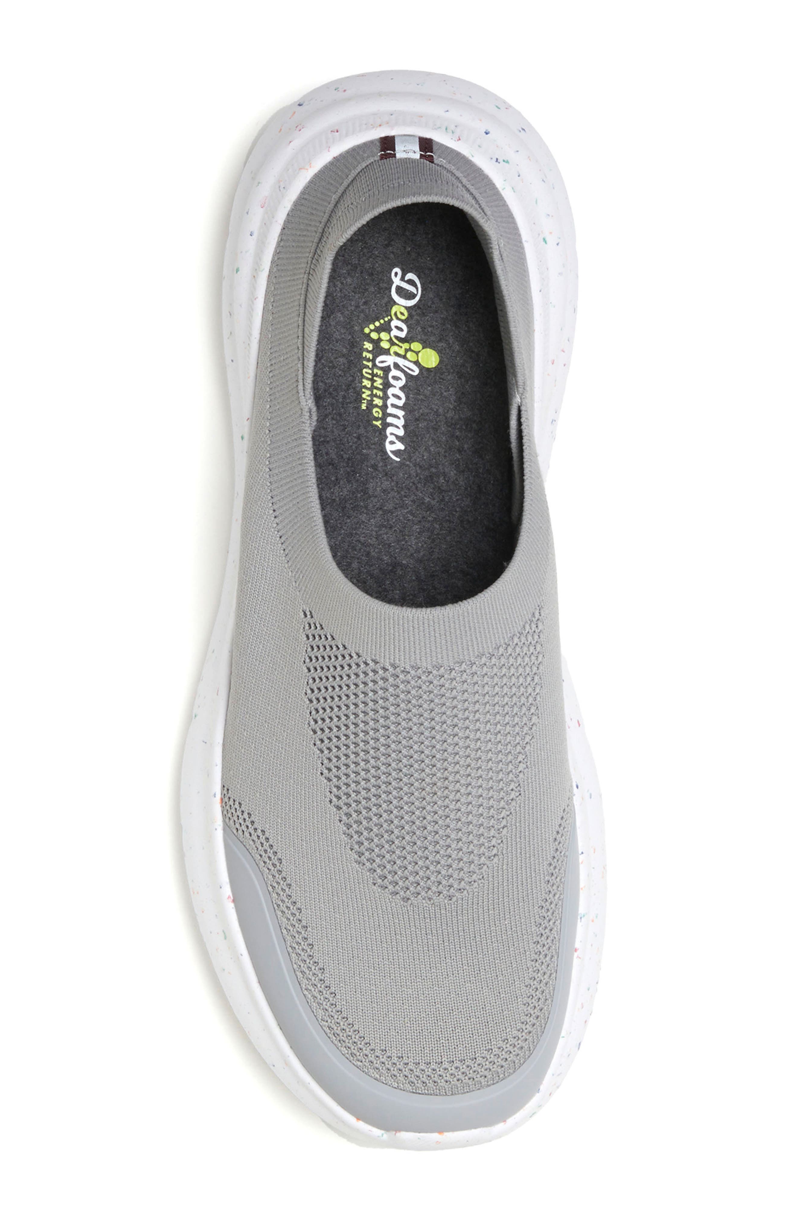 DEARFOAMS Knox Convertible Clog Sneaker, Alternate, color, Sleet