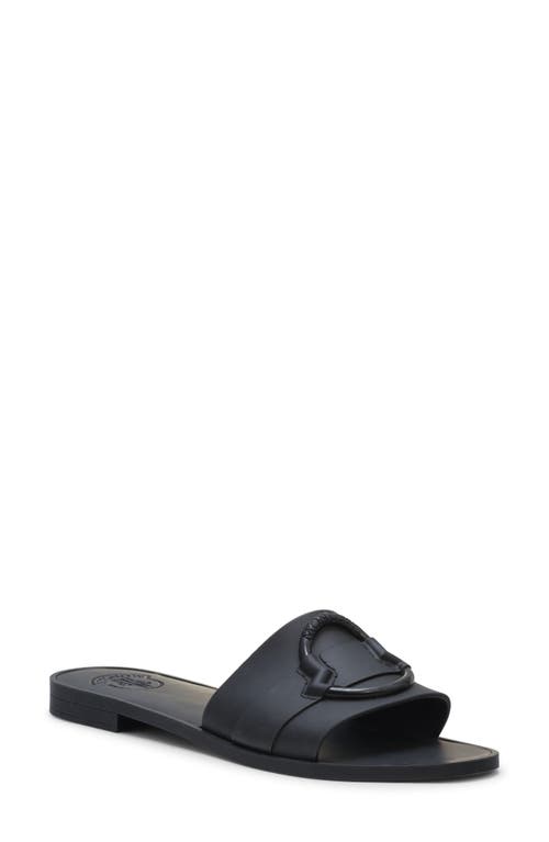 Moncler Mon Slides In Black
