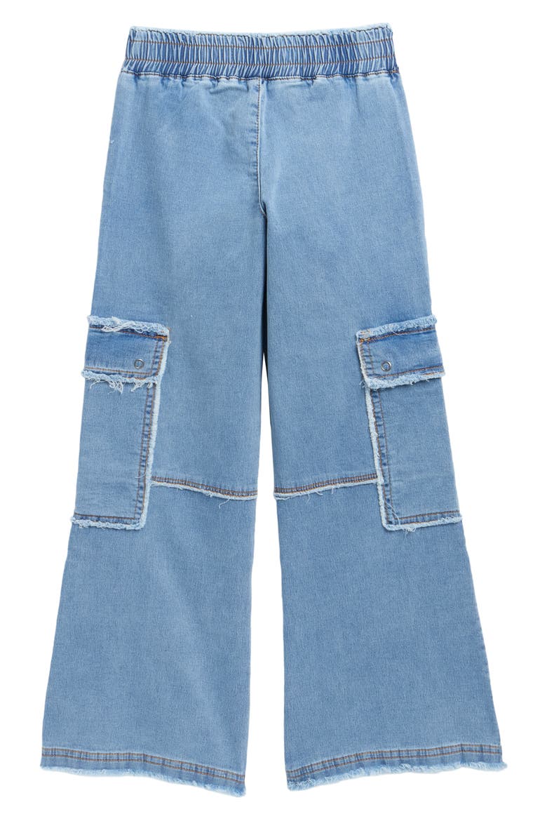 Kids' Cargo Lounge Pants, Alternate, color, INDIGO