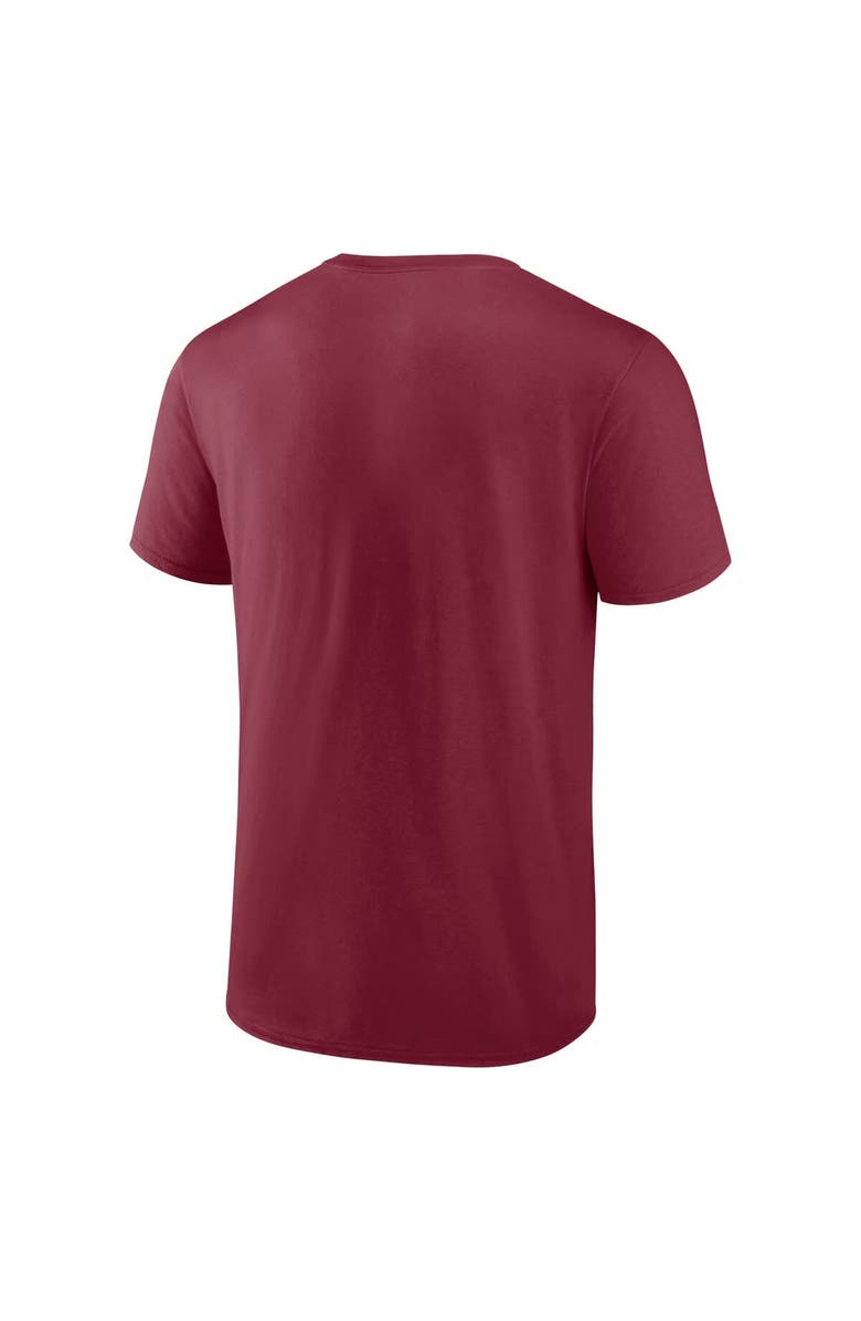 FANATICS Men's Fanatics  Burgundy Colorado Avalanche Authentic Pro Core Primary T-Shirt, Alternate, color, 