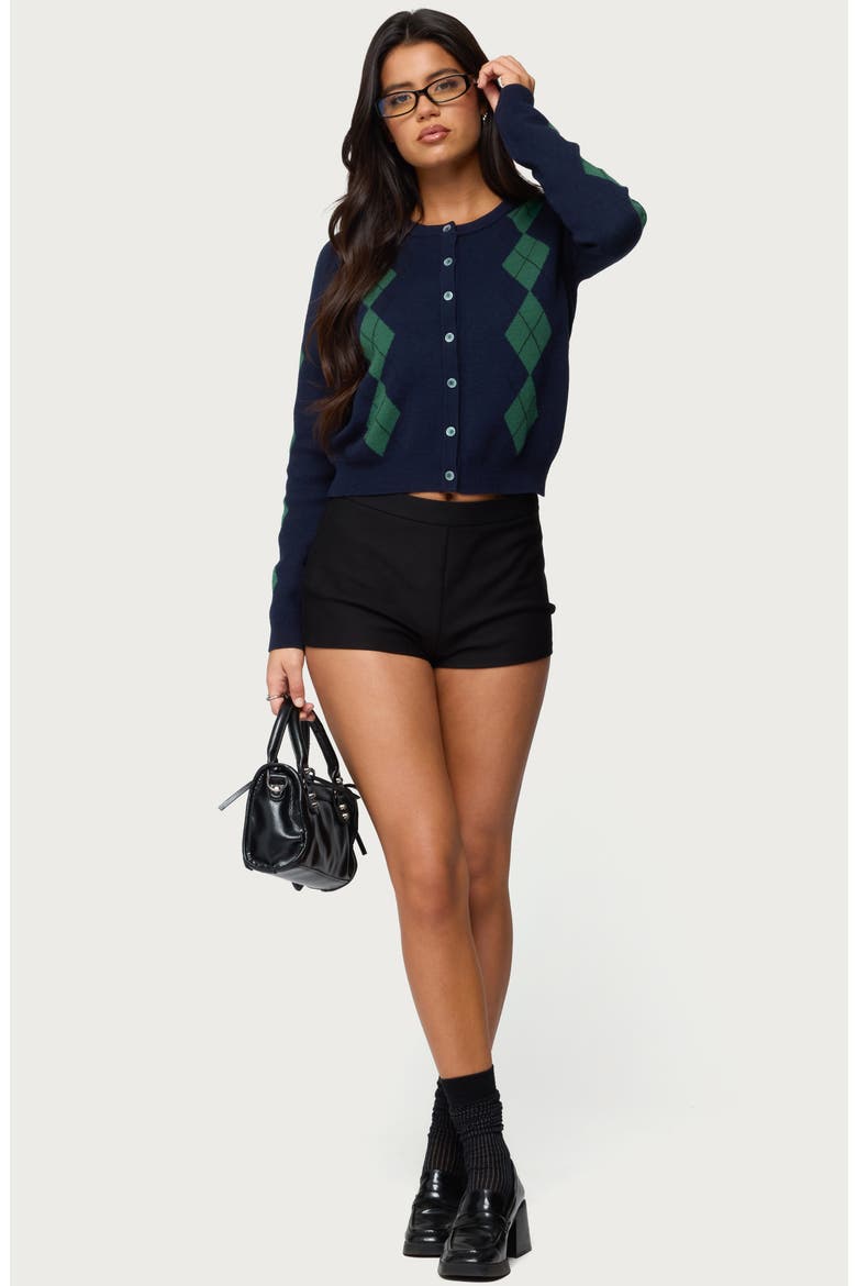 Farren Argyle Cardigan, Alternate, color, NAVY