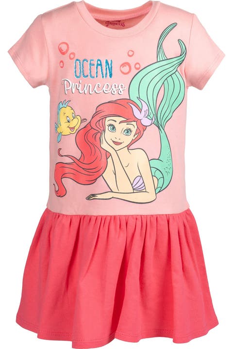 Princess Glitter Short Sleeve Dress