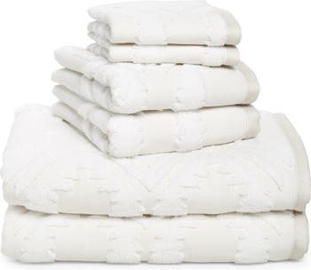 White Sands 6-Piece Towel Set