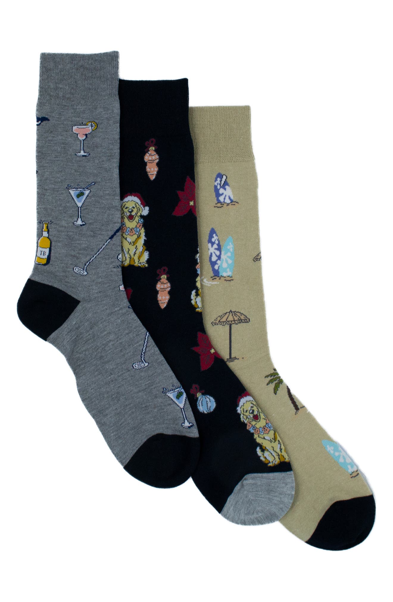 3-Pack Socks