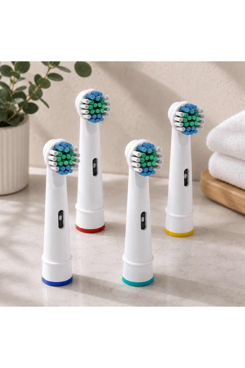ORAL B Compatible Brush Heads, Alternate, color, White
