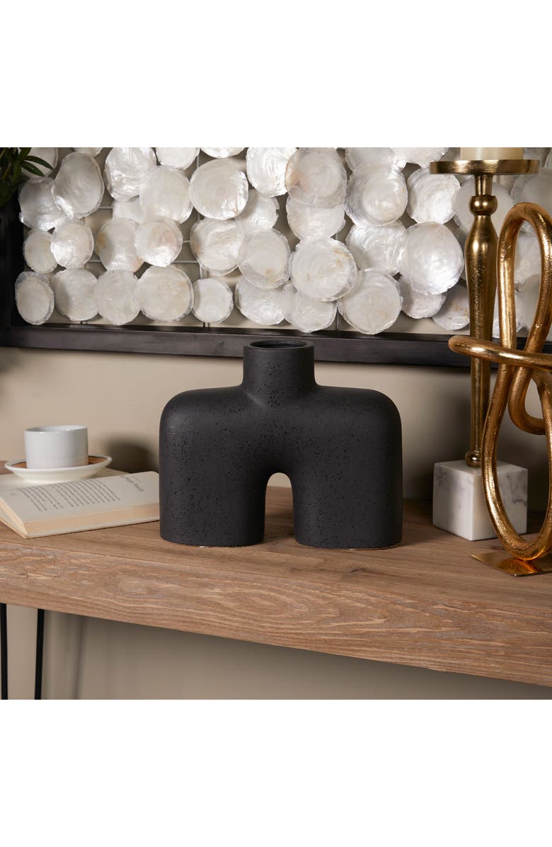 Novogratz Abstract Arched Ceramic Vase, Alternate, color, 